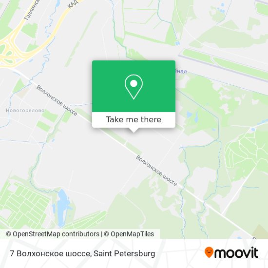 7 Волхонское шоссе map