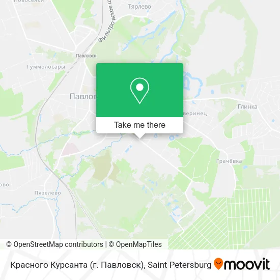 Красного Курсанта (г. Павловск) map
