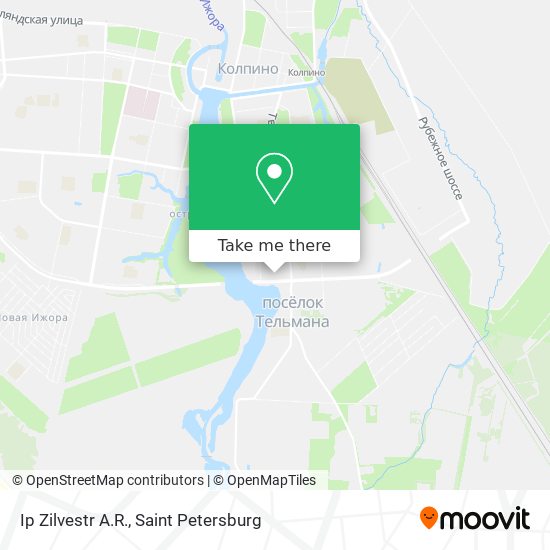 Ip Zilvestr A.R. map