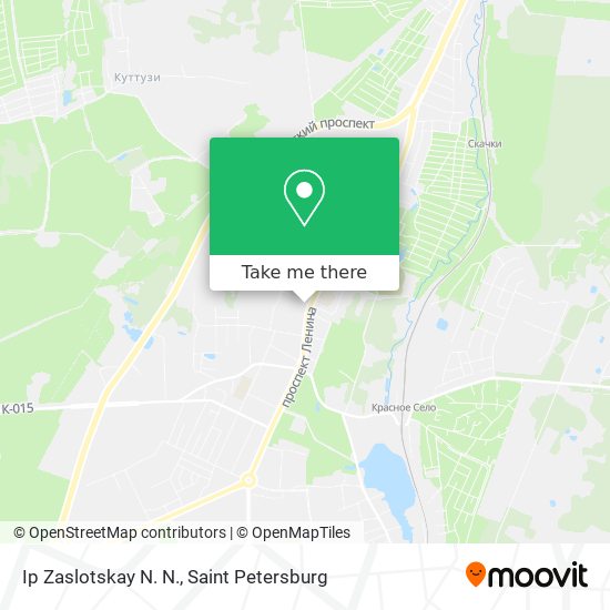 Ip Zaslotskay N. N. map