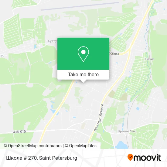 Школа # 270 map