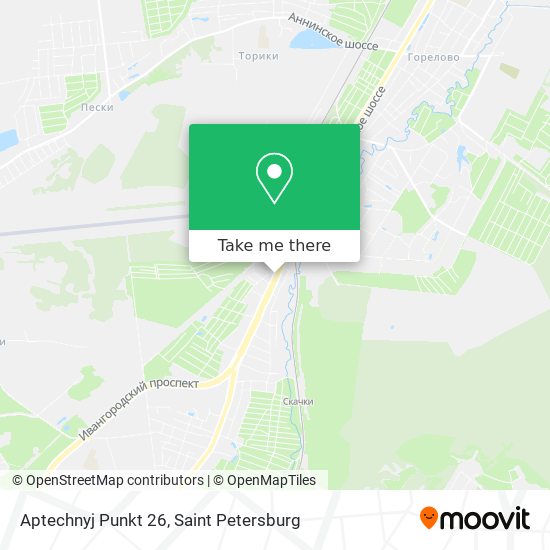 Aptechnyj Punkt 26 map