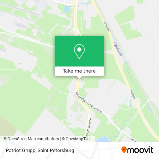 Patriot Grupp map