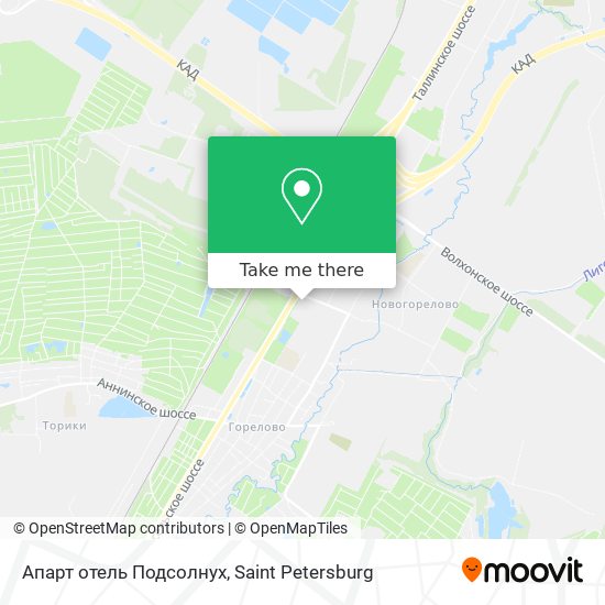 Апарт отель Подсолнух map