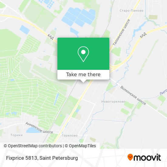 Fixprice 5813 map