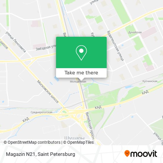 Magazin N21 map