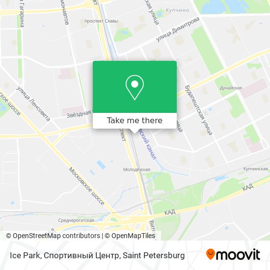 Ice Park, Спортивный Центр map