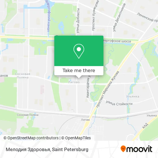 Мелодия Здоровья map