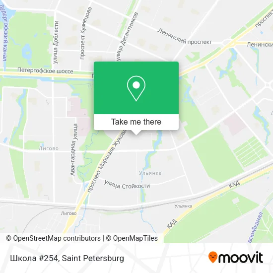 Школа #254 map