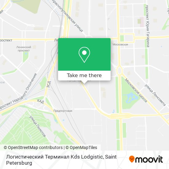 Логистический Терминал Kds Lodgistic map