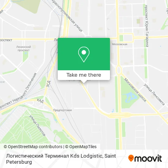 Логистический Терминал Kds Lodgistic map