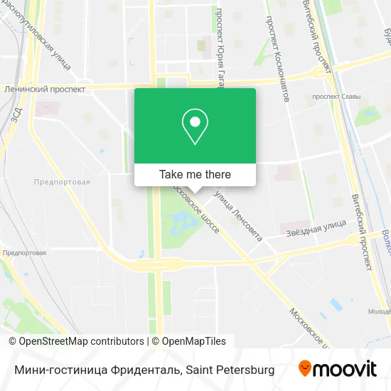 Мини-гостиница Фриденталь map