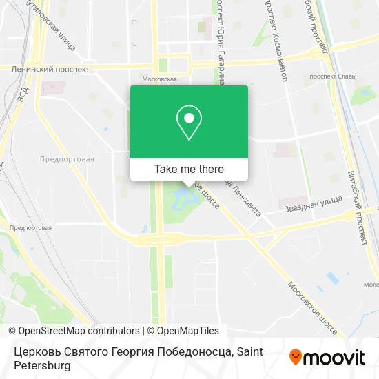 Церковь Святого Георгия Победоносца map