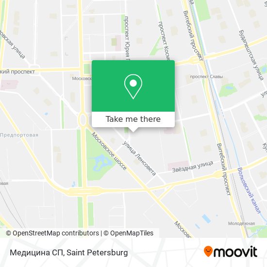 Медицина СП map