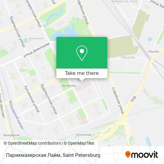 Парикмахерская Лайм map
