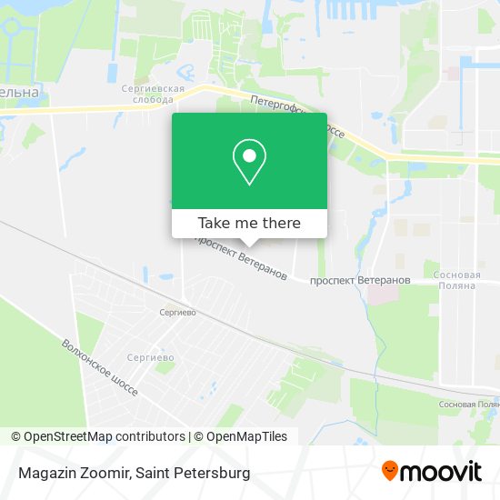 Magazin Zoomir map