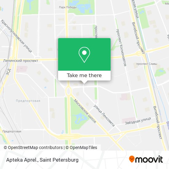 Apteka Aprel. map