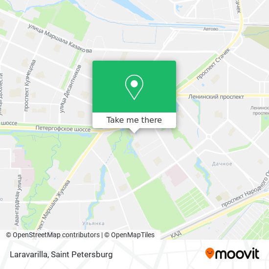 Laravarilla map