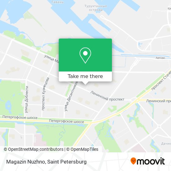 Magazin Nuzhno map