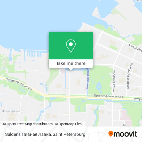 Saldens Пивная Лавка map
