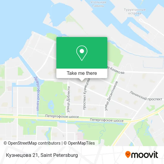 Кузнецова 21 map