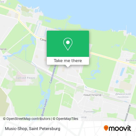 Music-Shop map