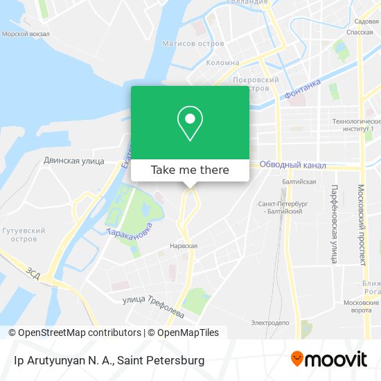 Ip Arutyunyan N. A. map