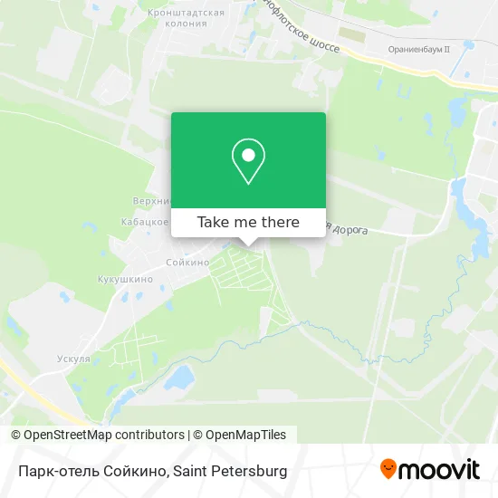 Парк-отель Сойкино map