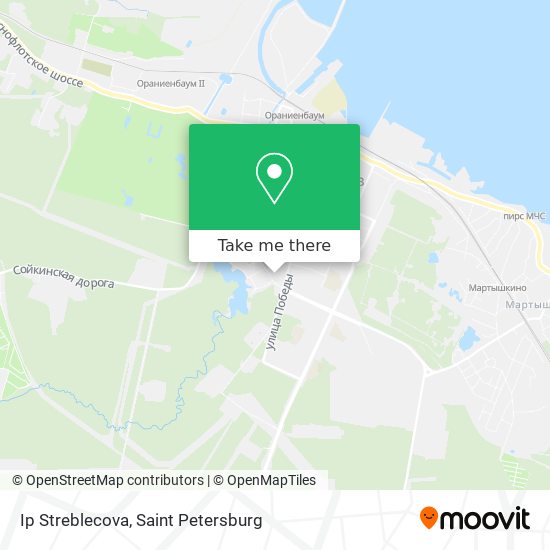 Ip Streblecova map