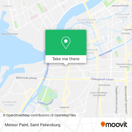 Meteor Paint map