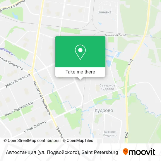 Автостанция (ул. Подвойского) map