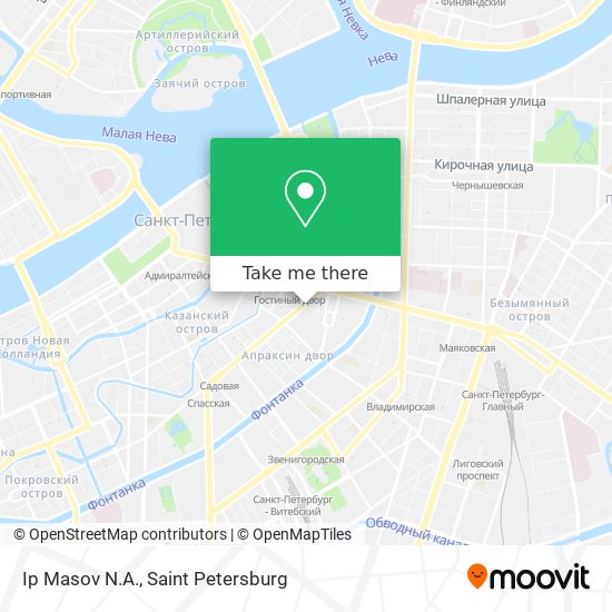 Ip Masov N.A. map
