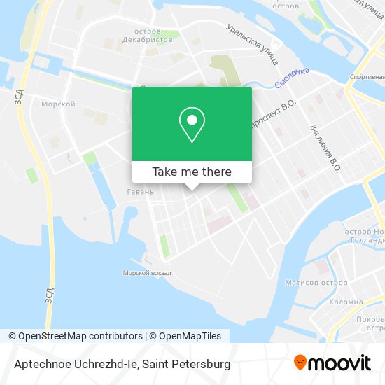 Aptechnoe Uchrezhd-Ie map