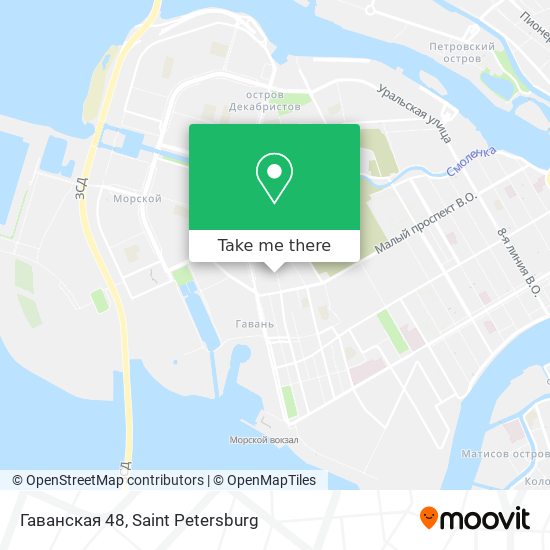 Гаванская 48 map