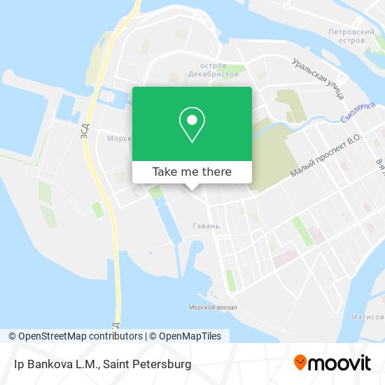 Ip Bankova L.M. map