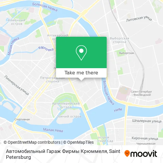 Автомобильный Гараж Фирмы Крюммеля map