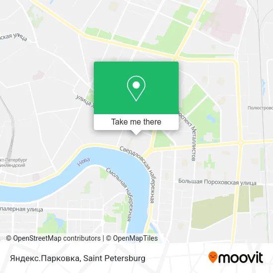 Яндекс.Парковка map