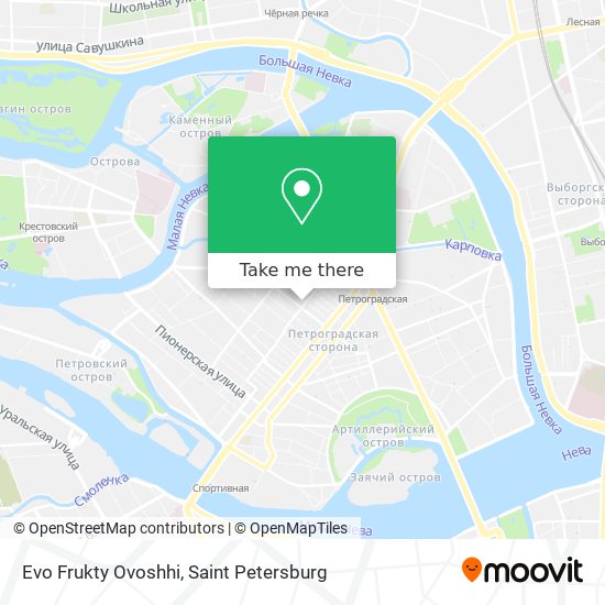 Evo Frukty Ovoshhi map