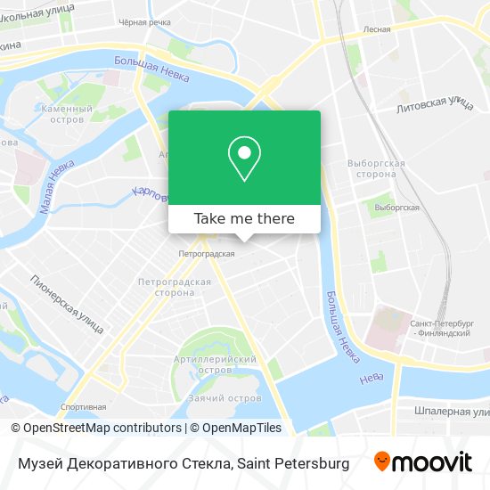 Музей Декоративного Стекла map
