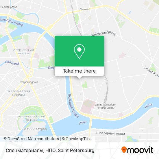 Спецматериалы, НПО map