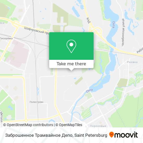 Заброшенное Трамвайное Депо map