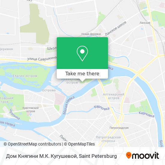 Дом Княгини М.К. Кугушевой map