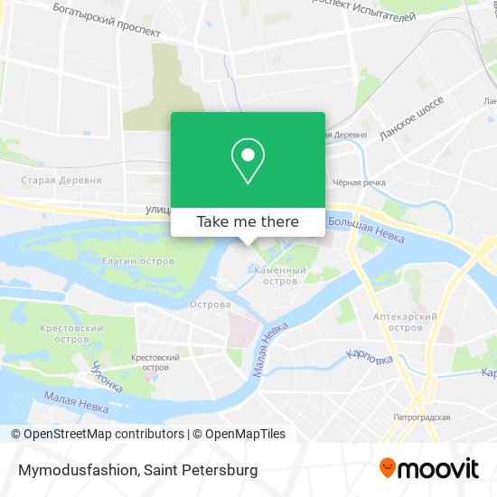 Mymodusfashion map