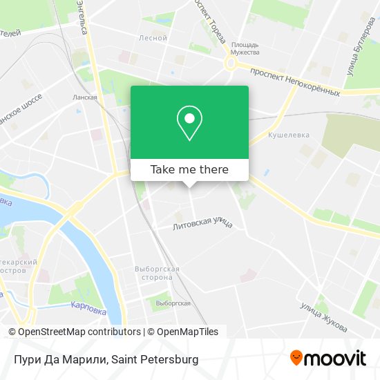Пури Да Марили map