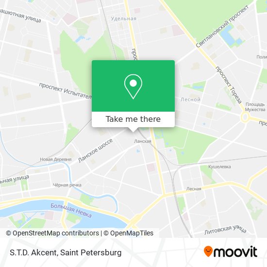 S.T.D. Akcent map