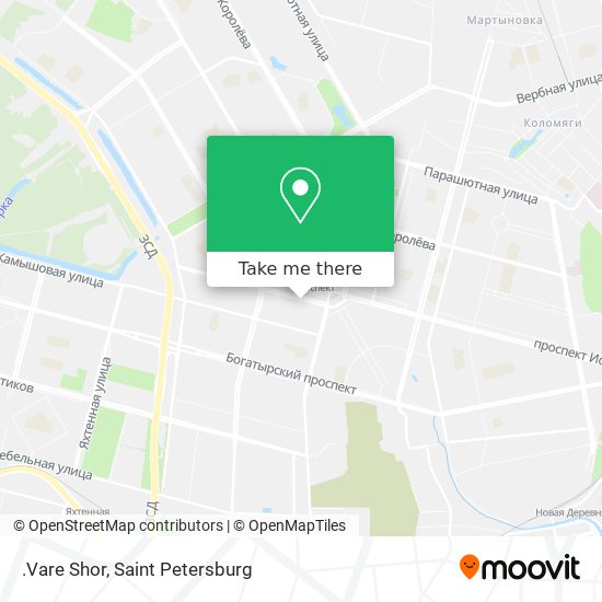 .Vare Shor map