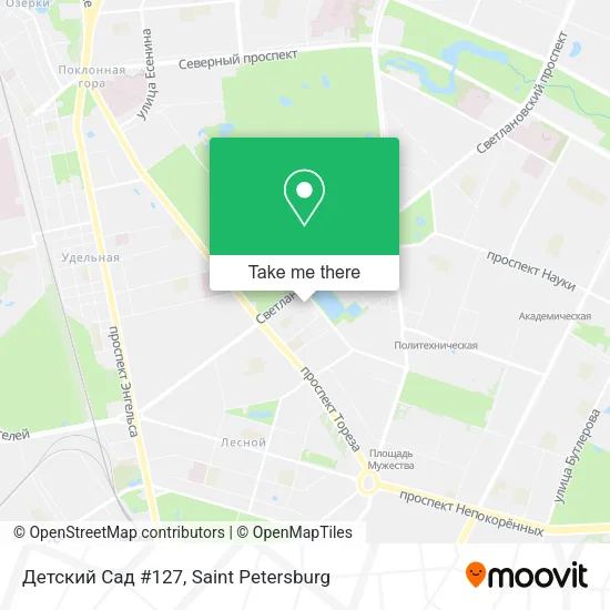 Детский Cад #127 map