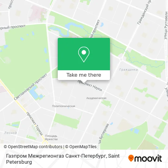 Газпром Межрегионгаз Санкт-Петербург map