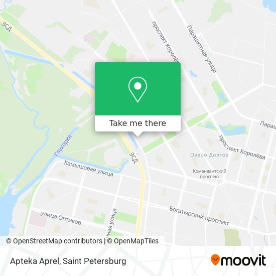 Apteka Aprel map