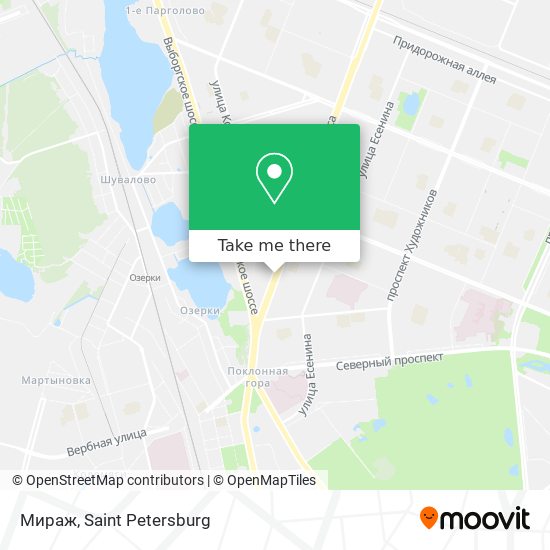 Мираж map